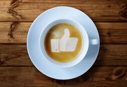 Social media marketing is as delicious as coffee is stimulating