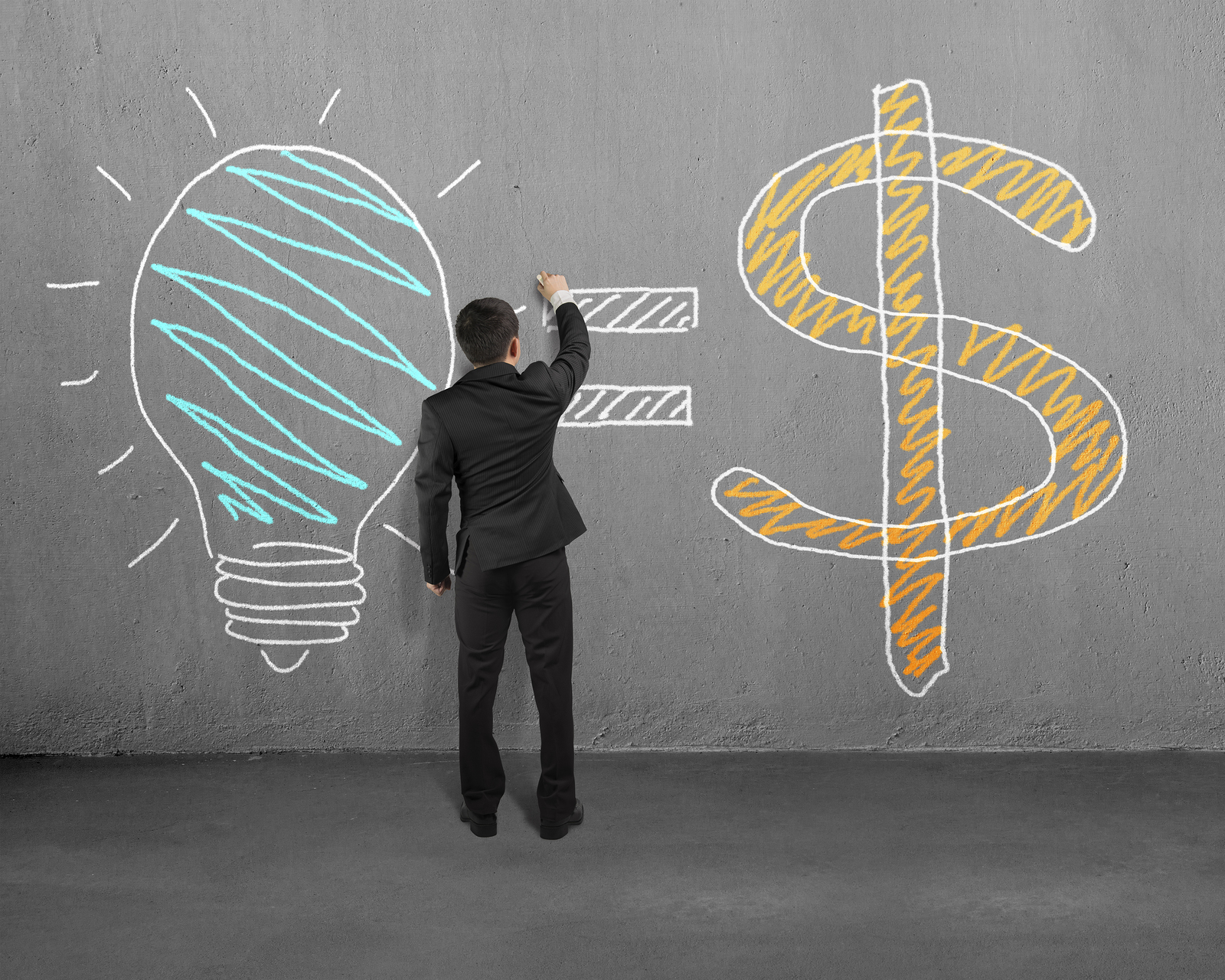 Идея в голове. Мысли человека. Визуальные идеи. Комната эймса (ames room). Творческое мышление.