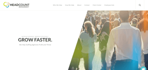 Headcount Management Home Page